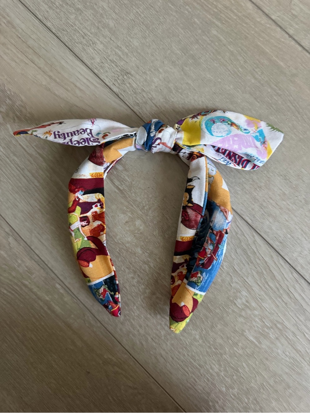 Kids Multicolor Knotted Headband - Disney Inspired